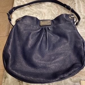 Marx Jacobs navy bucket purse